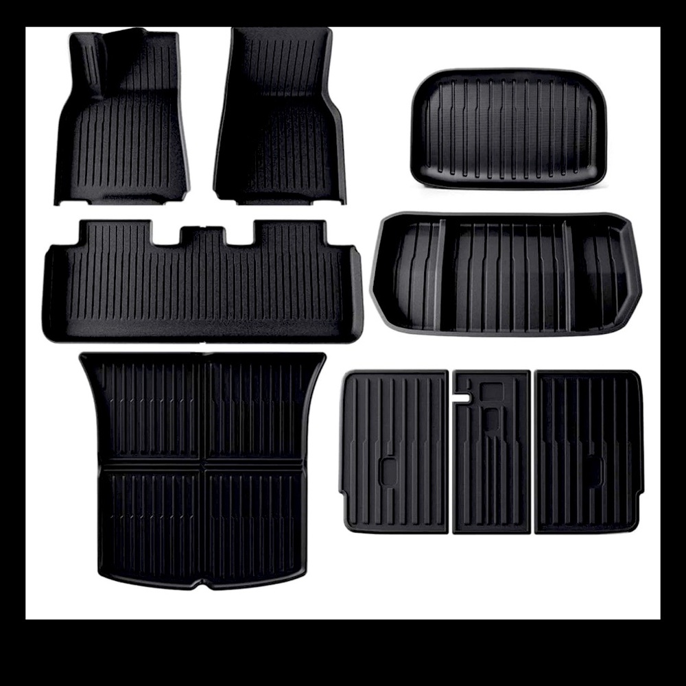 Tesla Model Y 2020-2024 Floor & Cargo Mat Set